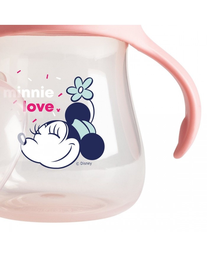 Tasse à bec avec anses Minnie Confettis 250 mL