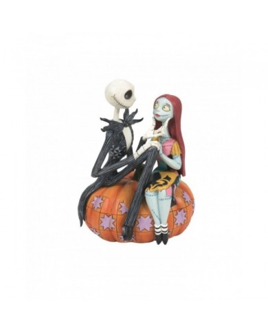 Disney Traditions - Jack & Sally sur une citrouille