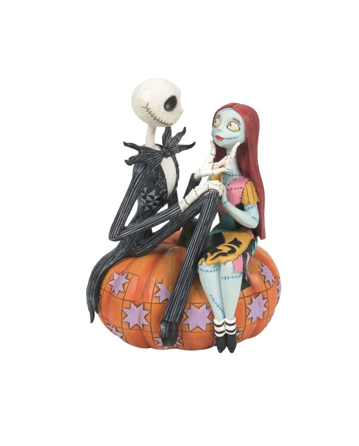Disney Traditions - Jack & Sally sur une citrouille