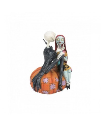 Disney Traditions - Jack & Sally sur une citrouille