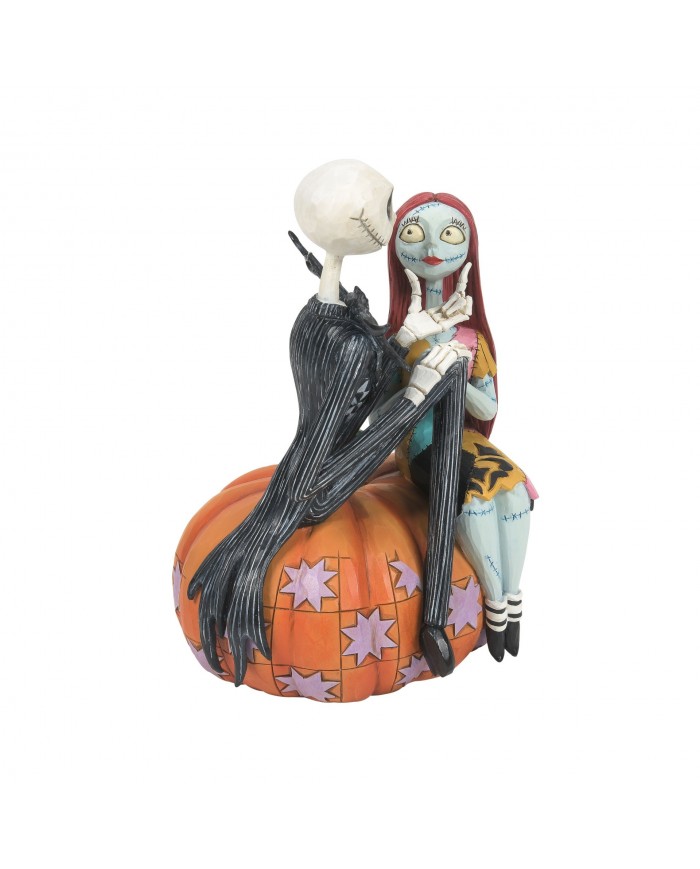 Disney Traditions - Jack & Sally sur une citrouille