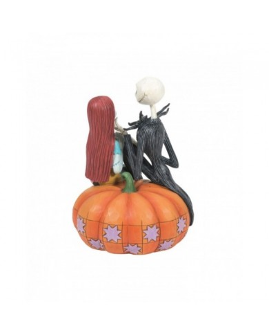 Disney Traditions - Jack & Sally sur une citrouille