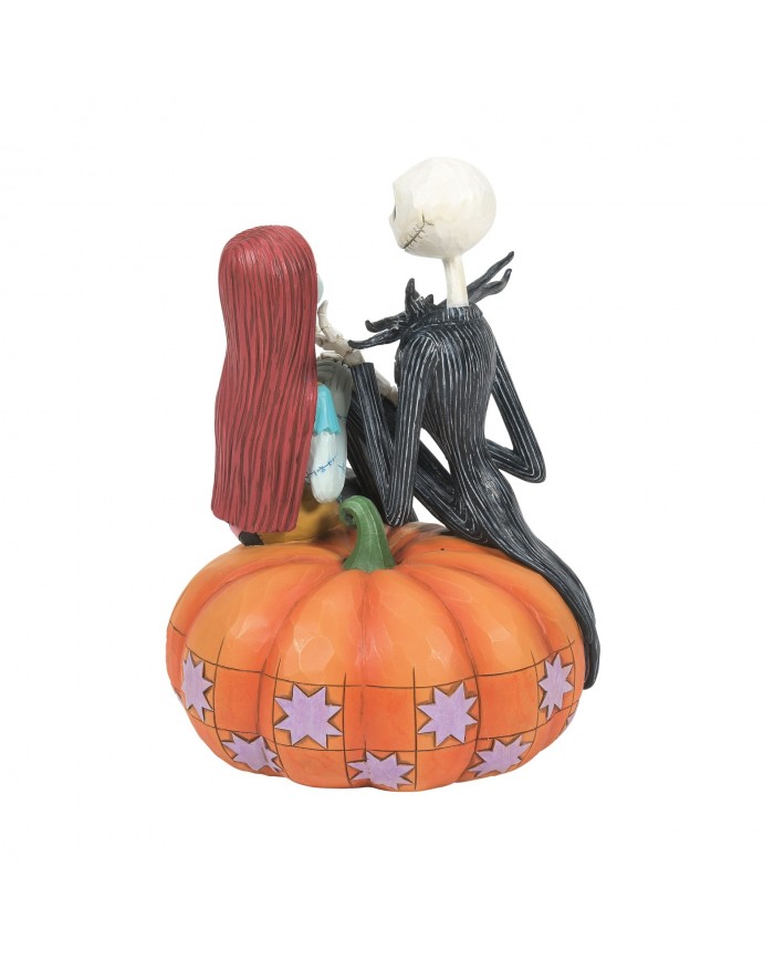 Disney Traditions - Jack & Sally sur une citrouille
