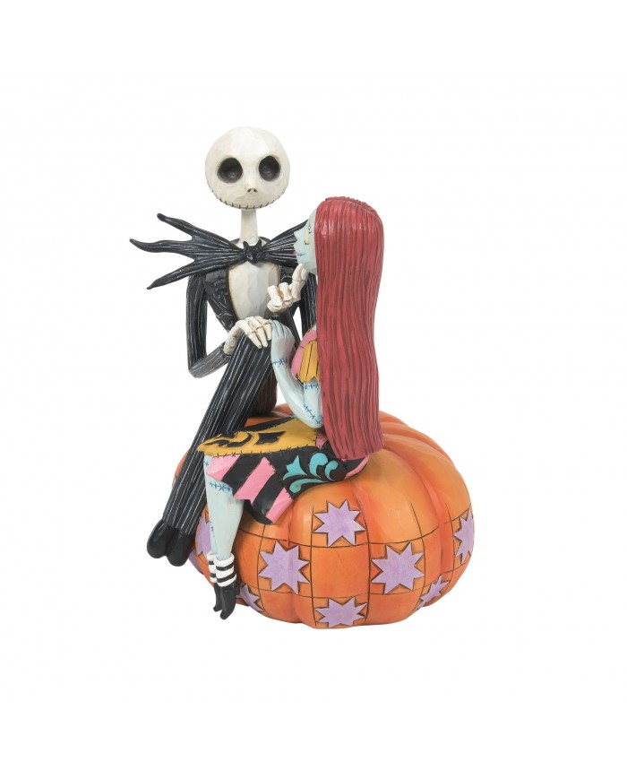 Disney Traditions - Jack & Sally sur une citrouille