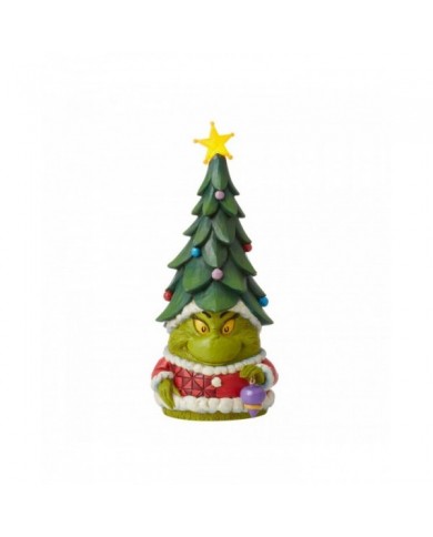 Figurine Gnome Grinch Chapeau Sapin Noël - Grinch by Jim Shore