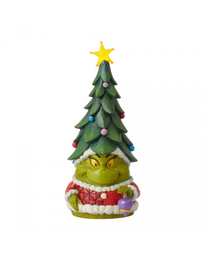 Figurine Gnome Grinch Chapeau Sapin Noël - Grinch by Jim Shore