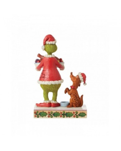 Figurine Grinch Dîner de Noël - Grinch by Jim Shore