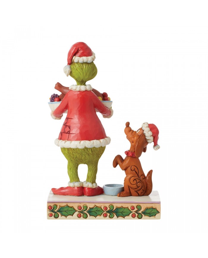 Figurine Grinch Dîner de Noël - Grinch by Jim Shore