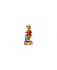Figurine Grinch Cur qui Bat - Grinch by Jim Shore