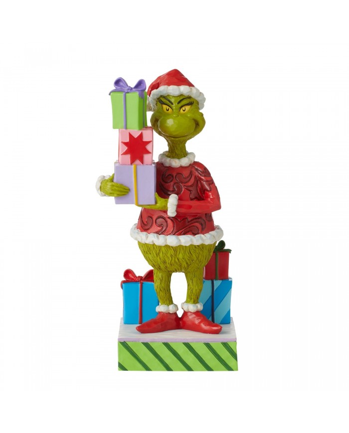 Figurine Grinch Cadeaux - Grinch by Jim Shore