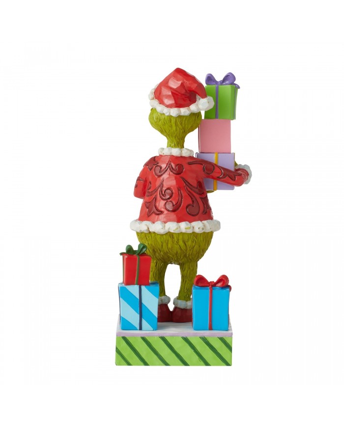Figurine Grinch Cadeaux - Grinch by Jim Shore