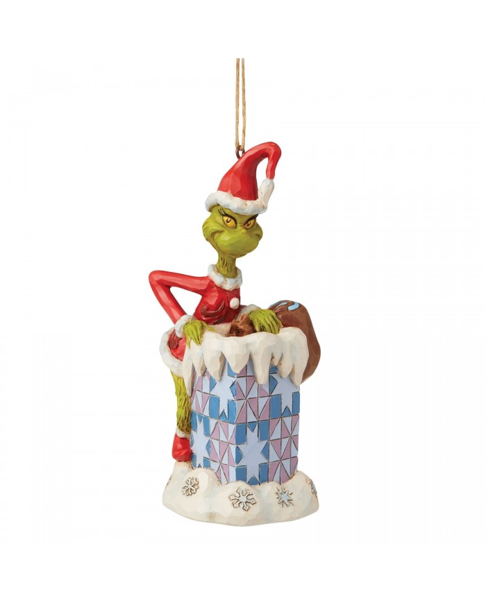 Suspension Grinch Cheminée - Grinch by Jim Shore