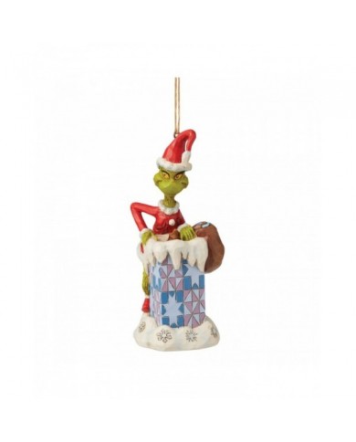 Suspension Grinch Cheminée - Grinch by Jim Shore