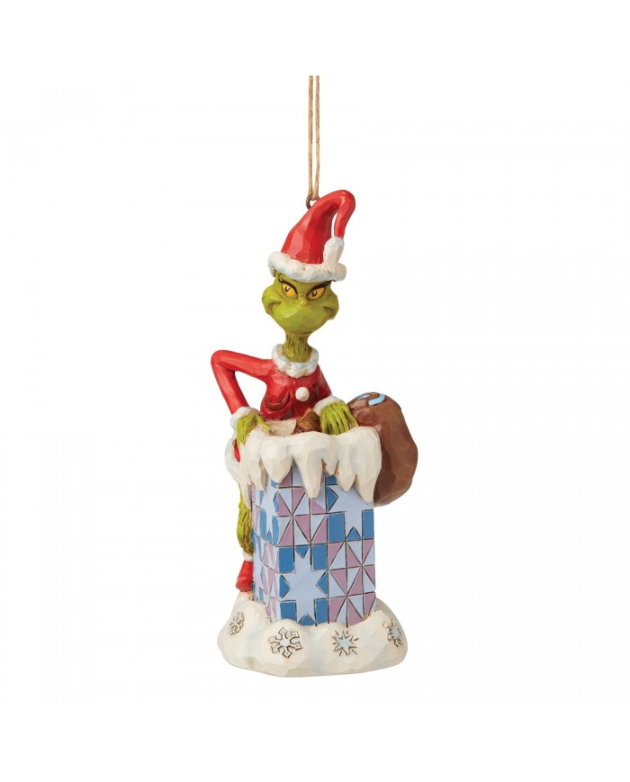 Suspension Grinch Cheminée - Grinch by Jim Shore