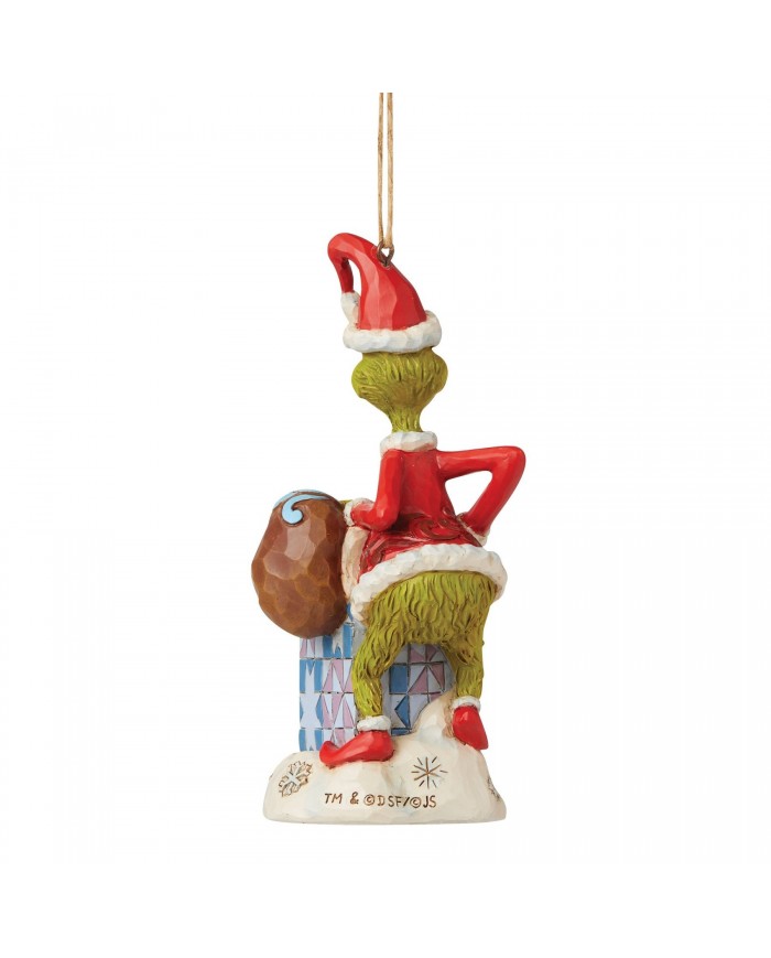 Suspension Grinch Cheminée - Grinch by Jim Shore