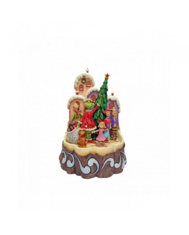 Figurine Grinch Carved by Heart - Grinch by Jim Shore