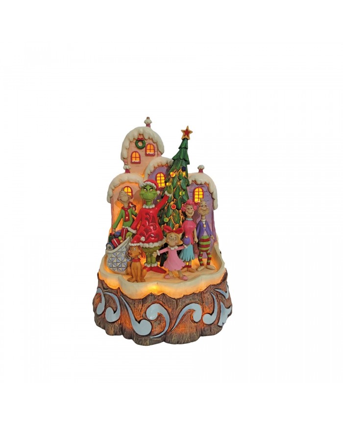 Figurine Grinch Carved by Heart - Grinch by Jim Shore