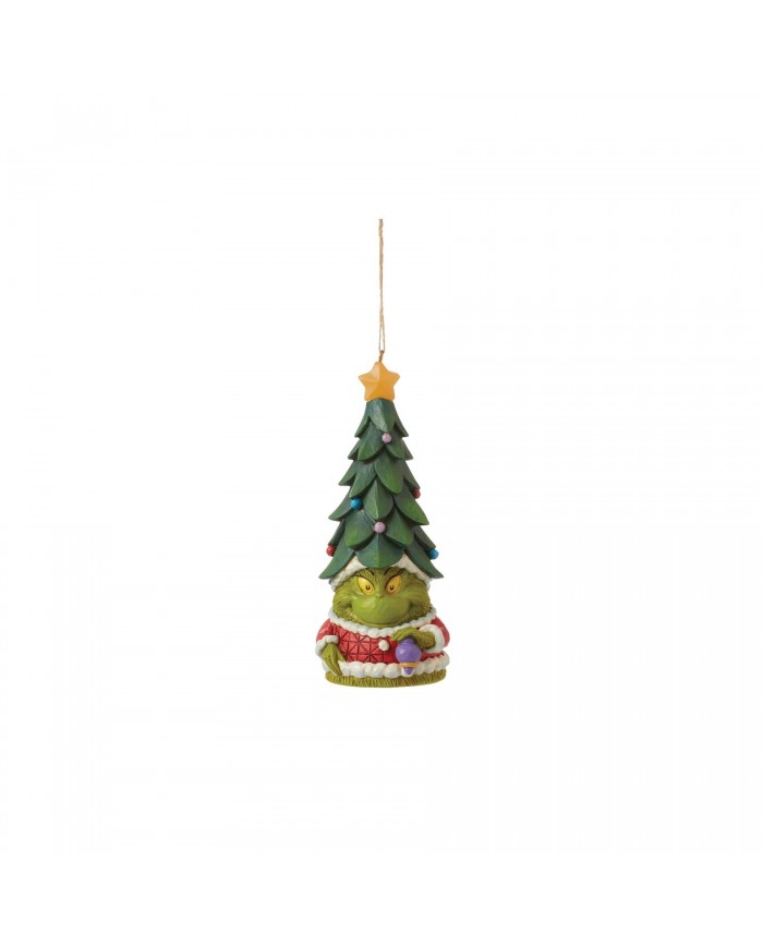Suspension Gnome Grinch Chapeau Sapin - Grinch by Jim Shore