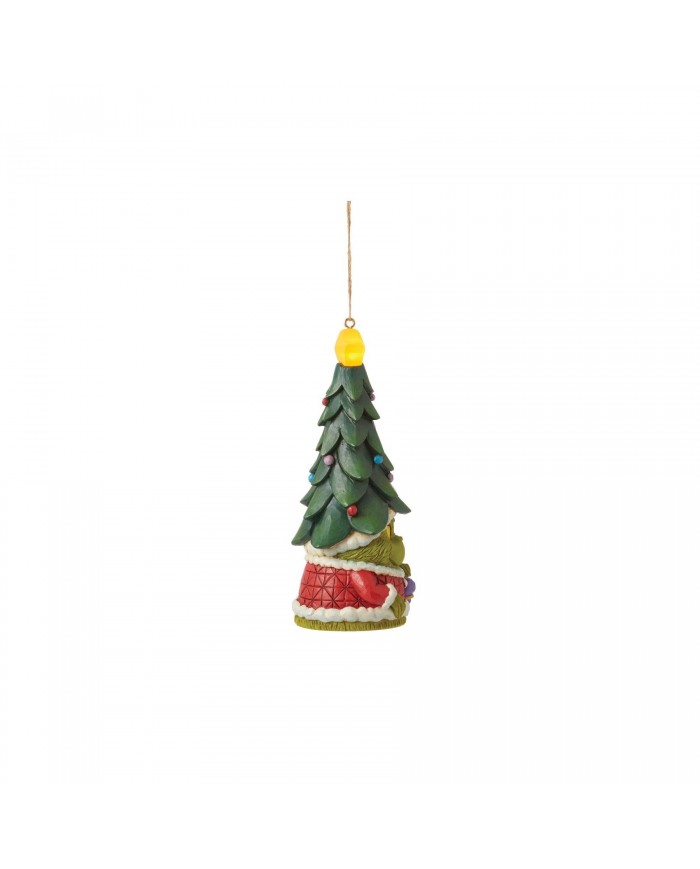 Suspension Gnome Grinch Chapeau Sapin - Grinch by Jim Shore