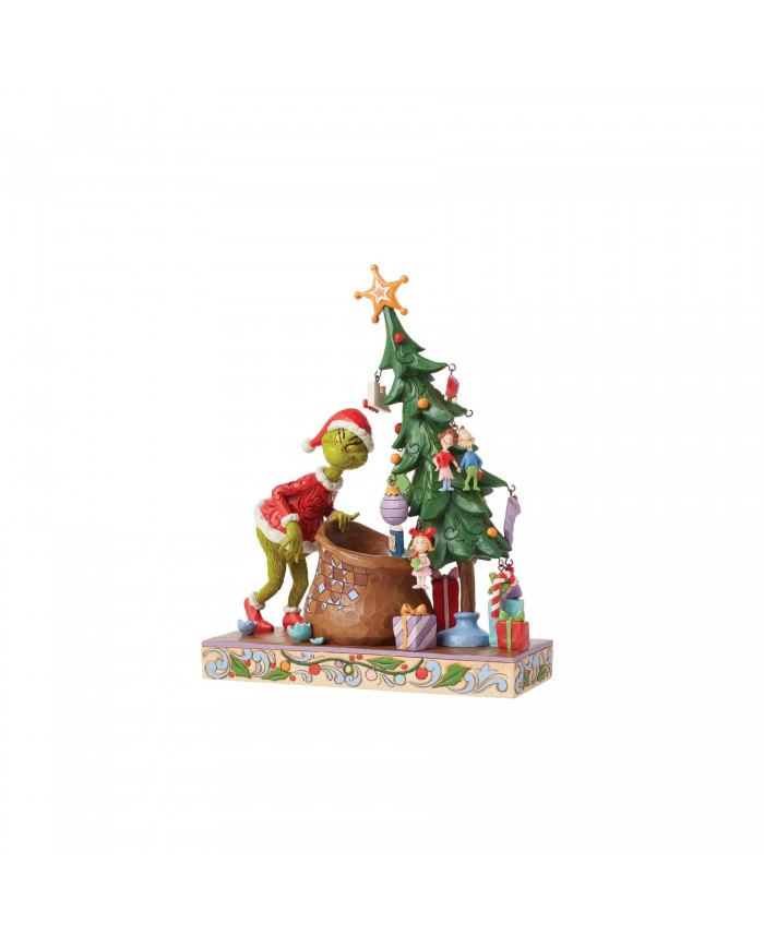 Figurine Grinch Sapin à Décorer - Grinch by Jim Shore