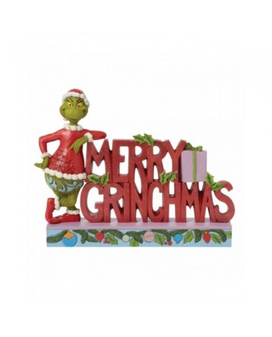 Figurine Grinch Merry Grinchmas - Grinch by Jim Shore
