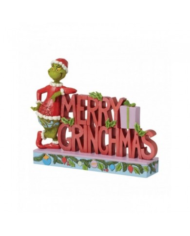Figurine Grinch Merry Grinchmas - Grinch by Jim Shore