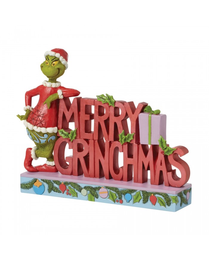 Figurine Grinch Merry Grinchmas - Grinch by Jim Shore