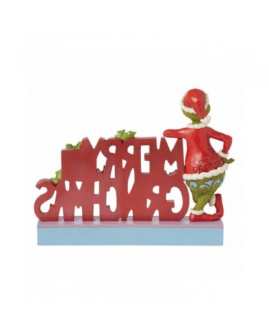 Figurine Grinch Merry Grinchmas - Grinch by Jim Shore