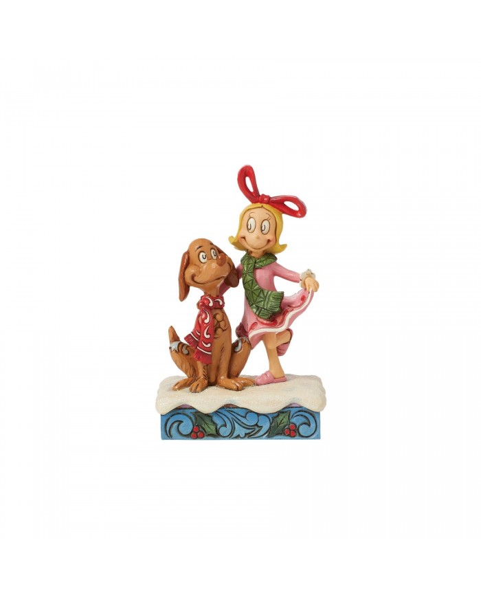 Figurine Cindy Lou et Max- Grinch by Jim Shore