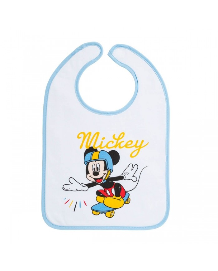 Lot de 2 bavoirs Mickey Sport 6 mois