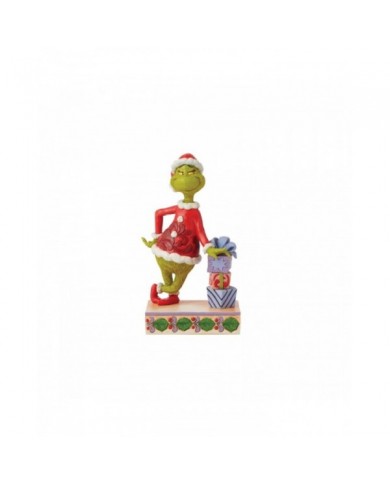 Figurine Grinch Cadeaux - Grinch by Jim Shore