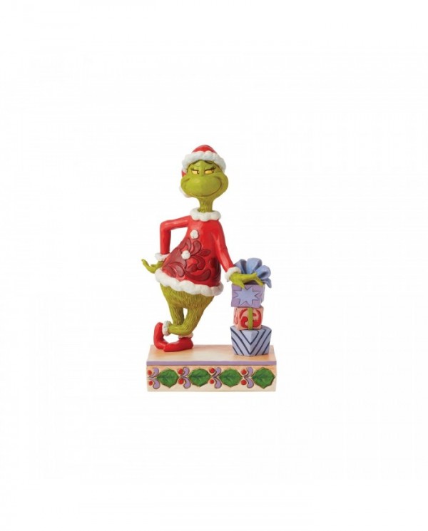 Figurine Grinch Cadeaux - Grinch by Jim Shore