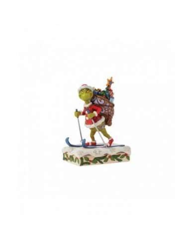 Figurine Grinch Ski - Grinch by Jim Shore