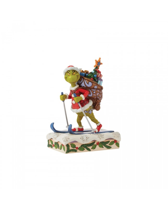 Figurine Grinch Ski - Grinch by Jim Shore