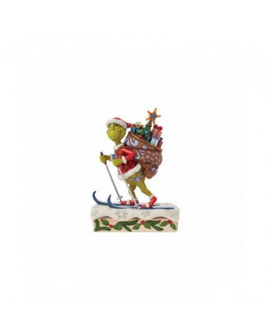 Figurine Grinch Ski - Grinch by Jim Shore
