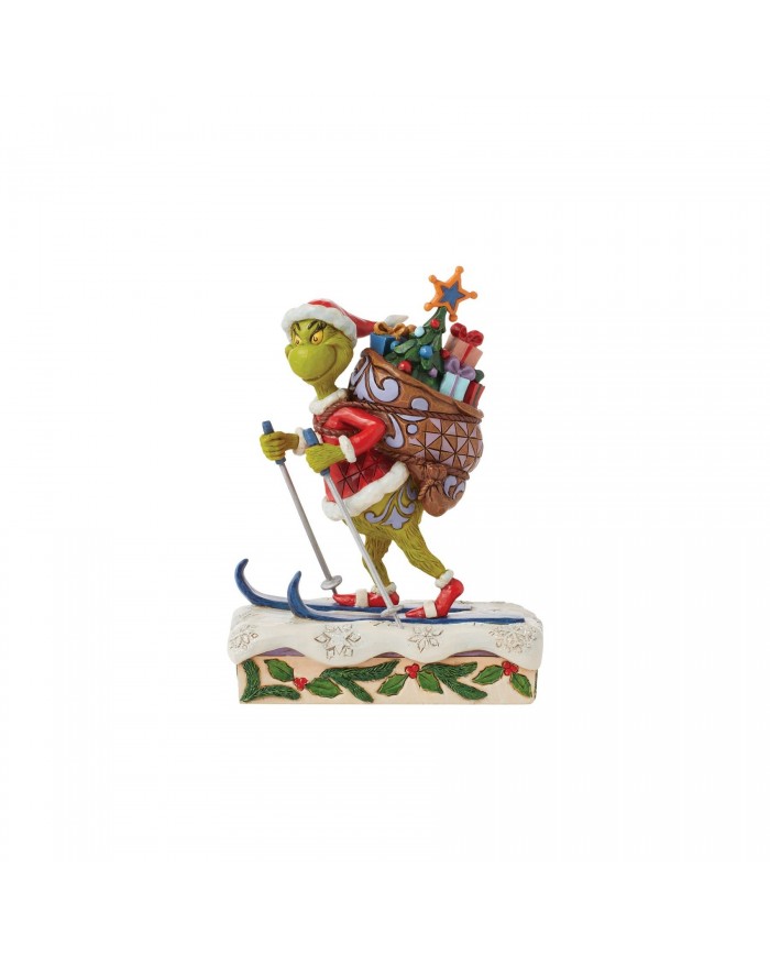 Figurine Grinch Ski - Grinch by Jim Shore