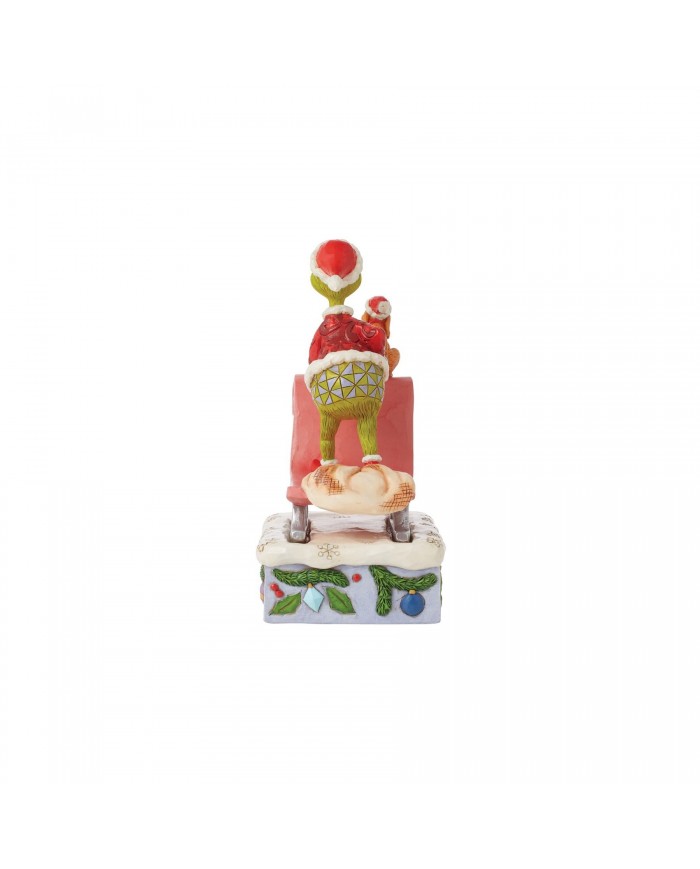 Figurine Grinch et Max Traîneau - Grinch by Jim Shore