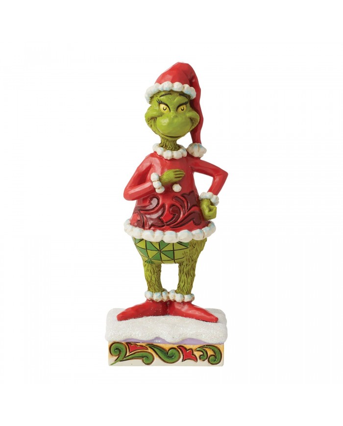 Figurine Grinch Joyeux  - Grinch by Jim Shore