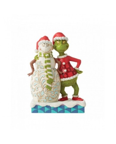 Figurine Grinch Bonhomme de Neige - Grinch by Jim Shore