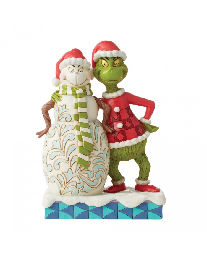 Figurine Grinch Bonhomme de Neige - Grinch by Jim Shore