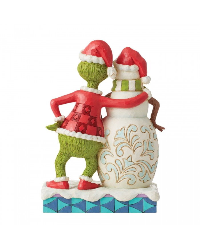 Figurine Grinch Bonhomme de Neige - Grinch by Jim Shore