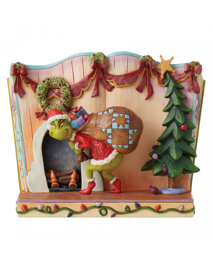 Figurine Storybook Grinch - Grinch by Jim Shore