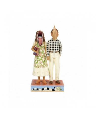 Figurine Adam et Barbara - Beetlejuice by Jim Shore