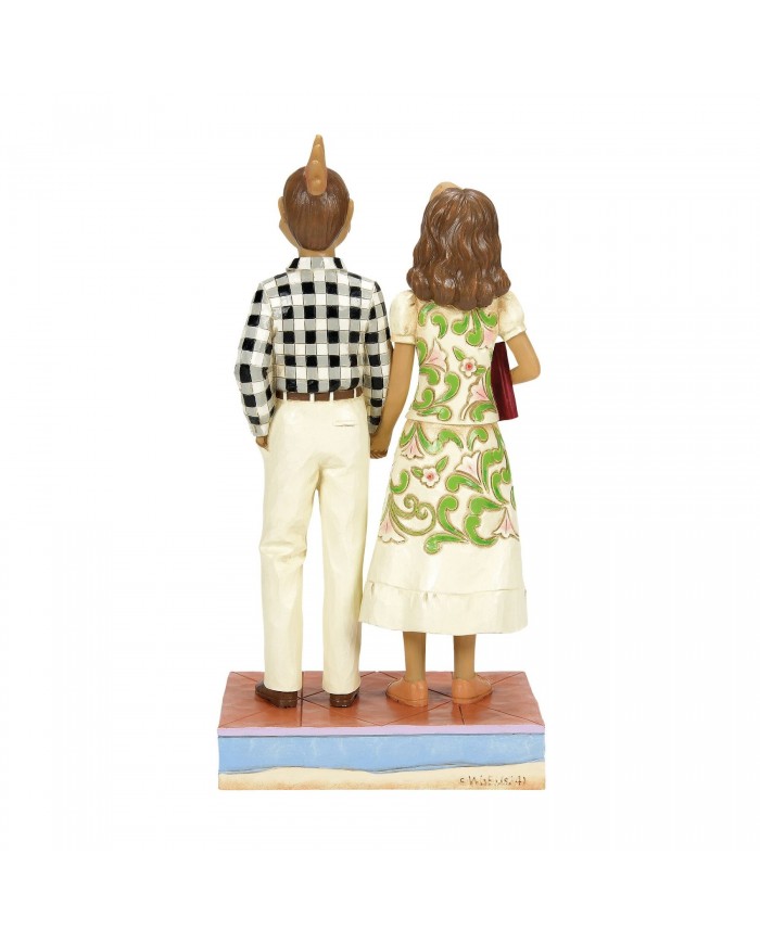 Figurine Adam et Barbara - Beetlejuice by Jim Shore
