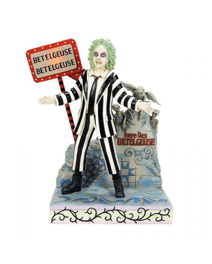 Figurine Lumineuse Beetlejuice sur sa Tombe - Beetlejuice by Jim Shore