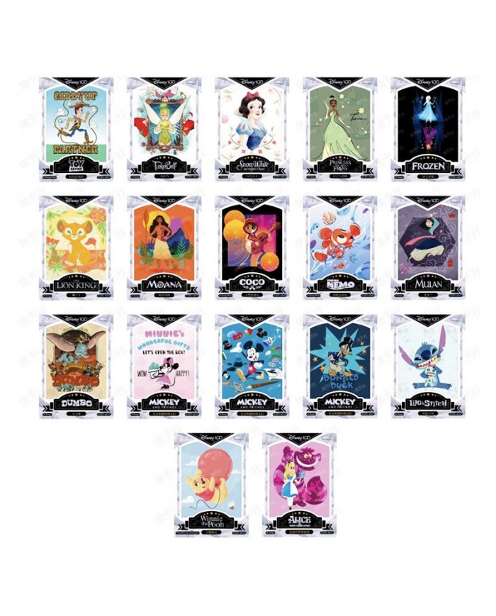 Cardfun Disney 100 Carnival Deluxe Edition - Boîte 10 Boosters 4 Cartes