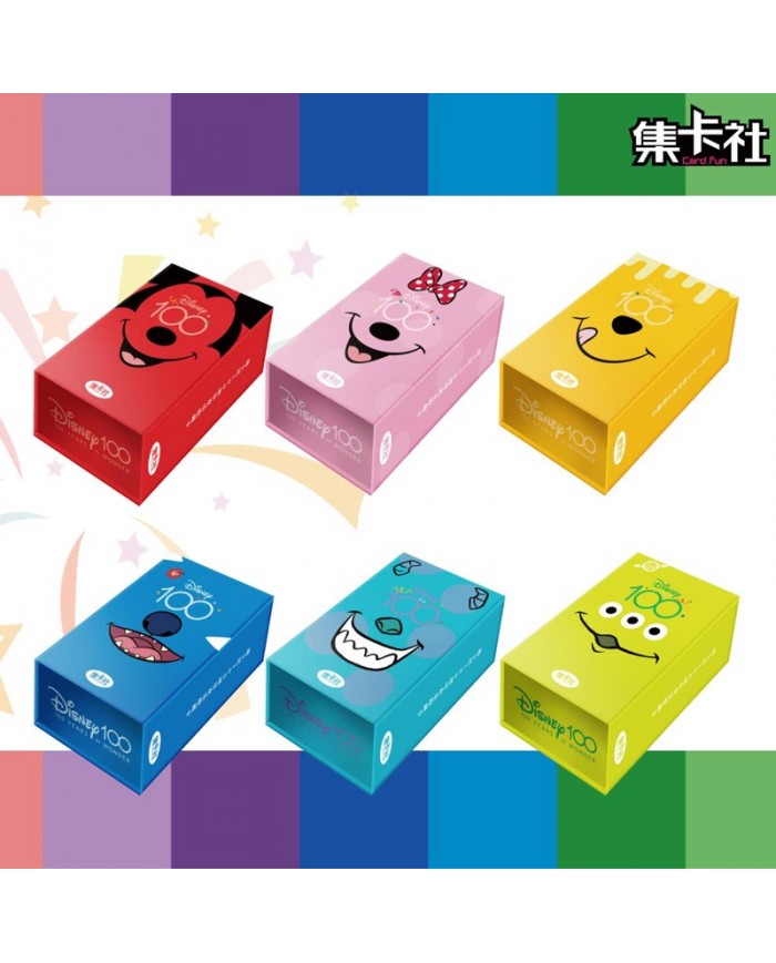 Cardfun Disney 100 Joyful Deluxe Edition - Boîte 10 Boosters 4 Cartes