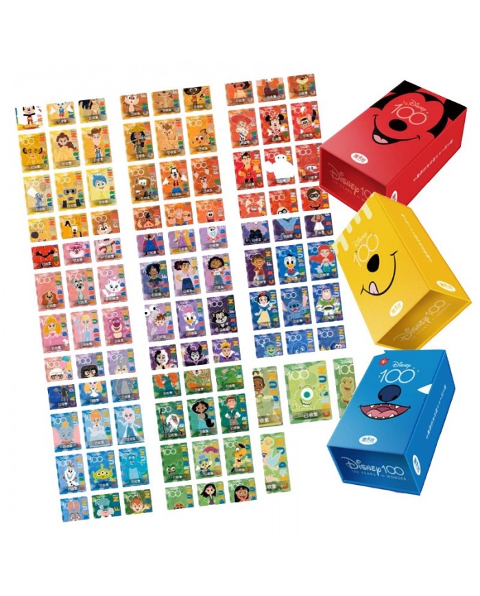 Cardfun Disney 100 Joyful Deluxe Edition - Boîte 10 Boosters 4 Cartes