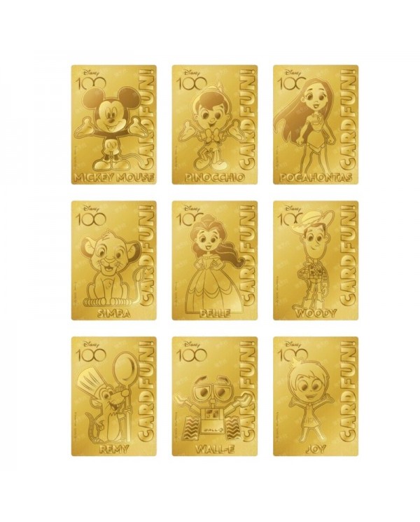 Cardfun Disney 100 Joyful Deluxe Edition - Boîte 10 Boosters 4 Cartes
