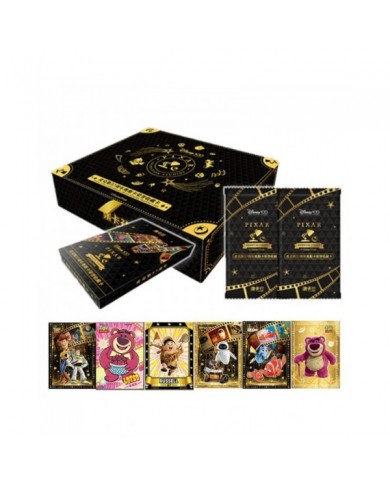 Cardfun Pixar 37Th Anniv Oscar Edition - Boîte 10 Boosters 2 Cartes + 1 Bonus